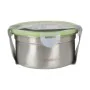 Fiambrera Hermética Quttin Redonda 550 ml Acero Inoxidable (12 Unidades) de Quttin, Almacenamiento de alimentos - Ref: S22303...