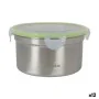 Porta pranzo Ermetico Quttin Rotonda 900 ml Acciaio inossidabile (12 Unità) di Quttin, Conservazione di alimenti - Rif: S2230...