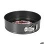 Springform Pan Quttin Black Carbon steel 24 x 7 cm (12 Units) by Quttin, Cake and sponge moulds - Ref: S2230334, Price: 53,06...