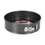 Molde Desmontable Quttin Negro Acero de carbono 24 x 7 cm (12 Unidades) de Quttin, Moldes para tartas y bizcochos - Ref: S223...