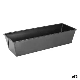 rechteckige Backform Quttin GR-52285 (30,5 x 11,5 cm) 30,5 x 11,5 cm (12 Stück) von Quttin, Kuchen- und Biskuit-Formen - Ref:...