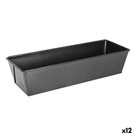 Stampo Rettangolare Quttin GR-52285 (30,5 x 11,5 cm) 30,5 x 11,5 cm (12 Unità) di Quttin, Stampi per torte e pan di spagna - ...