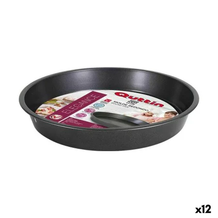 Stampo per Torte Quttin Nero Acciaio al carbonio 32 x 4,5 cm (12 Unità) di Quttin, Stampi per torte e pan di spagna - Rif: S2...