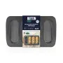 Molde com forma Quttin Baguette 0,5 mm 34,6 x 21,5 x 3 cm (12 Unidades) de Quttin, Formas para pão e plumcake - Ref: S2230397...