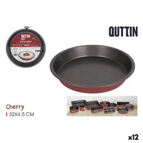 Backform Quttin Cherry Kohlenstoffstahl 32 x 32 x 5 cm (12 Stück) von Quttin, Kuchen- und Biskuit-Formen - Ref: S2230403, Pre...