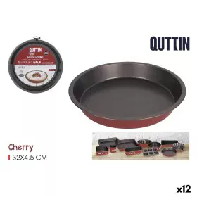 Oven Mould Quttin Cherry Carbon steel 32 x 32 x 5 cm (12 Units) by Quttin, Cake and sponge moulds - Ref: S2230403, Price: 51,...