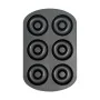 Oven Mould Quttin Doughnuts Carbon steel Black 32 x 21 x 2,3 cm (12 Units) by Quttin, Cake and sponge moulds - Ref: S2230416,...