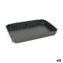 Springform Pan Quttin Black Carbon steel 22,5 x 15,5 x 3 cm (12 Units) by Quttin, Cake and sponge moulds - Ref: S2230420, Pri...