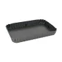 Molde Desmontável Quttin Preto Aço com carbono 25,5 x 17,2 x 3 cm (12 Unidades) de Quttin, Formas para tartes e biscoitos - R...