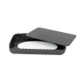 Moule amovible Quttin Noir Acier au carbone 31,5 x 21,5 x 3,5 cm (6 Unités) de Quttin, Moules pour gâteaux et biscuits - Réf ...