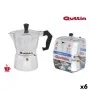 Italienische Kaffeemaschine Quttin 105187 (6 Stück) von Quttin, Espressokocher - Ref: S2230432, Preis: 36,30 €, Rabatt: %