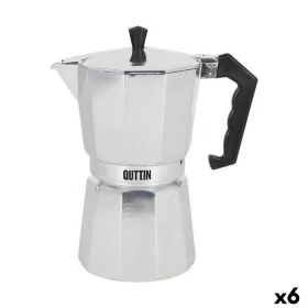 Italian Coffee Pot Quttin 12 Cups Aluminium (6 Units) by Quttin, Stovetop Coffee Makers - Ref: S2230458, Price: 60,60 €, Disc...