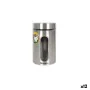 Vaso Quttin Trasparente Argentato Vetro Acciaio 1 L 10 x 10 x 17,5 cm (12 Unità) di Quttin, Conservazione di alimenti - Rif: ...