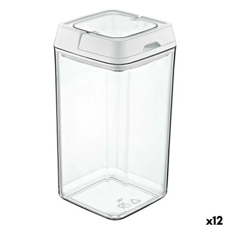 Tarro Quttin Cierre hermético 1,5 L 11 x 11 x 20 cm (12 Unidades) de Quttin, Almacenamiento de alimentos - Ref: S2230514, Pre...