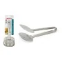 Pinze da Cucina Quttin Burger Acciaio 24 x 10,7 cm 0,6 mm (18 Unità) (24 cm) di Quttin, Pinze da cucina - Rif: S2230554, Prez...