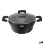 Casserole avec Couvercle en Verre Quttin Grand Chef 32 x 20 x 11 cm 3 mm (4 Unités) de Quttin, Faitouts - Réf : S2230626, Pri...