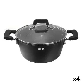 Caçarola com Tampa de Vidro Quttin Grand Chef 3 mm (4 Unidades) de Quttin, Caçarolas - Ref: S2230628, Preço: 109,28 €, Descon...