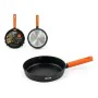 Poêle Quttin Gastro Noir Orange 35,5 x 21 x 5 cm (6 Unités) de Quttin, Grandes sauteuses - Réf : S2230629, Prix : 54,95 €, Re...