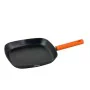 Frigideira Assadora Quttin Gastro Preto Laranja 47 x 29,7 x 4 cm (6 Unidades) de Quttin, Grills e assadeiras - Ref: S2230635,...