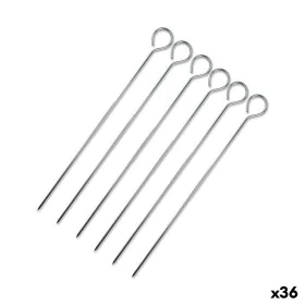 Barbecue Skewer Set Wooow Metal 6 Pieces 20 cm (36 Units) by Wooow, Skewers - Ref: S2230661, Price: 23,91 €, Discount: %