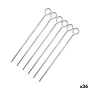 Set de Pinchos para Barbacoa Wooow Metal 6 Piezas 20 cm (36 Unidades) de Wooow, Pinchos - Ref: S2230661, Precio: 23,52 €, Des...