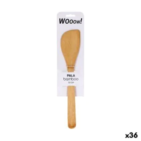 Paleta de Cocina Wooow Curvado Bambú 30 x 6,2 x 0,8 cm (36 Unidades) de Wooow, Espátulas - Ref: S2230679, Precio: 18,15 €, De...