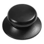 Doorknob 2 Units Black 6 cm (2 Pieces) by BigBuy Home, Pan Lids - Ref: S2230717, Price: 14,52 €, Discount: %