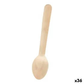 Cubiertos Desechables Madera 36 Unidades 16 x 3,3 x 1,7 cm de BigBuy Home, Cucharas - Ref: S2230737, Precio: 28,56 €, Descuen...