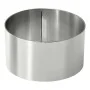 Molde para emplatar Plateado Acero Inoxidable 10 cm 0,8 mm (24 Unidades) (10 x 4,5 cm) de BigBuy Home, Moldes para tartas y b...