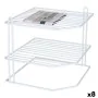 Corner Shelves Confortime 123952 22 x 22 x 22 cm (8 Units) by Confortime, Shelves and supports - Ref: S2230889, Price: 33,25 ...