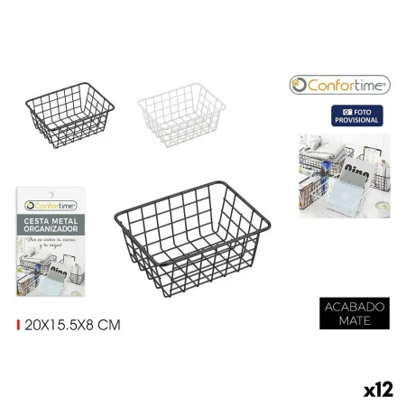 Organisateur Confortime 20 x 15,5 x 8 cm (12 Unités) de Confortime, Étagères et supports - Réf : S2230934, Prix : 26,14 €, Re...