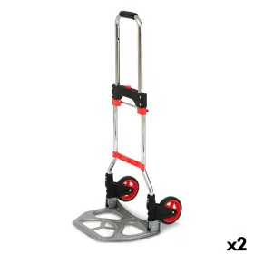 Carrello Multiuso Bricotech 94 x 37 x 41 cm (2 Unità) di Bricotech, Attrezzature per il trasporto di materiali - Rif: S223098...