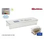 Contenitore per Sistemare Multiuso Quttin Con coperchio 32,5 x 10 x 5,5 cm di Quttin, Organizer per cassetti - Rif: S2231004,...