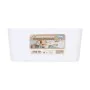 Cesta Multiusos Confortime Blanco 24 x 16,5 x 10 cm (24 Unidades) de Confortime, Estantes y soportes - Ref: S2231035, Precio:...