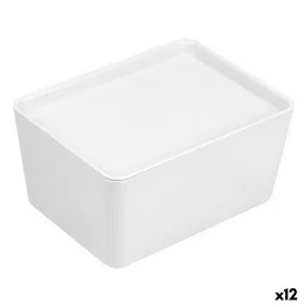 Caixa de Organização Empilhável Confortime Com tampa 17,5 x 13 x 8,5 cm (12 Unidades) de Confortime, Caixas e baús de arrumaç...