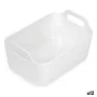 Panier Multi-usages Confortime Blanc 33 x 23,5 x 15,4 cm (12 Unités) de Confortime, Boîtes de rangement ouvertes - Réf : S223...