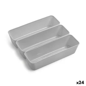 Set di Cestini Dem Multiuso Plastica (3 Pezzi) (24 Unità) di Dem, Scatole e cassapanche - Rif: S2231069, Prezzo: 49,44 €, Sco...