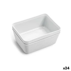 Set di Cestini Dem Multiuso Plastica 16,8 x 12,4 x 6,5 cm (3 Pezzi) (24 Unità) di Dem, Scatole e cassapanche - Rif: S2231070,...