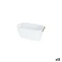 Cestino Multiuso Confortime Bianco Legno Plastica 27 x 14,5 x 12 cm Con manici (12 Unità) di Confortime, Ripiani e supporti -...