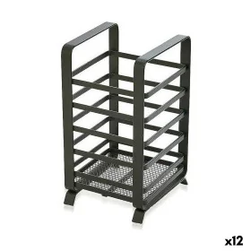 Pot pour ustensiles de cuisine Confortime Métal 10,5 x 9,5 x 18 cm (12 Unités) de Confortime, Étagères et supports - Réf : S2...