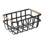 Panier Multi-usages Confortime Noir 36 x 22 x 15,5 cm (6 Unités) de Confortime, Étagères et supports - Réf : S2231106, Prix :...