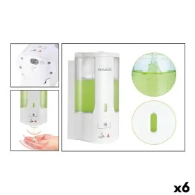 Dispensador de Sabão Basic Home Elétrico De parede 400 ml (6 Unidades) de Basic Home, Suportes e dispensadores - Ref: S223112...