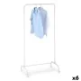 porte-manteaux Confortime Blanc 78 x 44,5 x 160 cm Avec des roues (6 Unités) de Confortime, Portants - Réf : S2231200, Prix :...