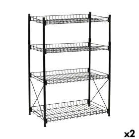 Scaffale Confortime Metallo 52 x 34 x 86 cm (2 Unità) di Confortime, Unità di mensole - Rif: S2231203, Prezzo: 33,13 €, Scont...