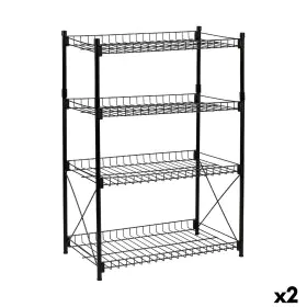 Shelves Confortime Metal 52 x 34 x 86 cm (2 Units) by Confortime, Standing Shelf Units - Ref: S2231203, Price: 33,13 €, Disco...