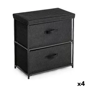 Cajonera Confortime Negro 55 x 30 x 50 cm de Confortime, Armarios y estanterías - Ref: S2231217, Precio: 56,40 €, Descuento: %