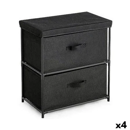 Caisson à Tiroirs Confortime Noir 55 x 30 x 50 cm de Confortime, Armoires et étagères - Réf : S2231217, Prix : 60,91 €, Remis...