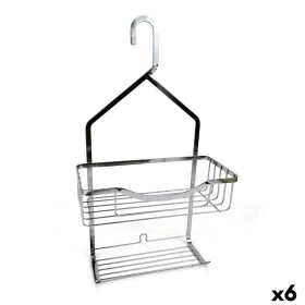 Duschaufhänger Confortime Chromed Aluminium Silberfarben 27,5 x 12,5 x 50,5 cm (6 Stück) von Confortime, Zubehör für die Dusc...