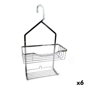 Shower Hanger Confortime Chromed Aluminium Silver 27,5 x 12,5 x 50,5 cm (6 Units) by Confortime, Shower accessories - Ref: S2...