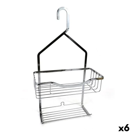 Rangement de douche Confortime Chromed Aluminium Argenté 27,5 x 12,5 x 50,5 cm (6 Unités) de Confortime, Accessoires de douch...